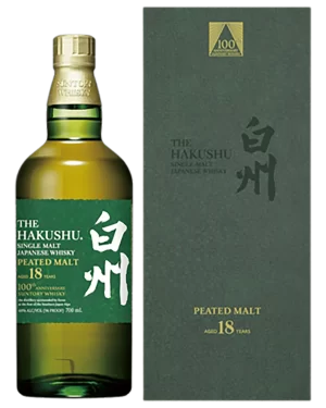The Hakushu 18YO Single Malt Centenary Japanese Whisky 700mL