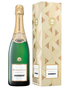 Heidsieck & Co Monopole Monopole Gold Top Vintage Gift Box