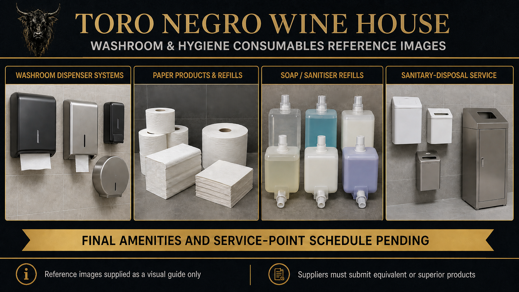 Washroom & Hygiene Consumables product reference preview