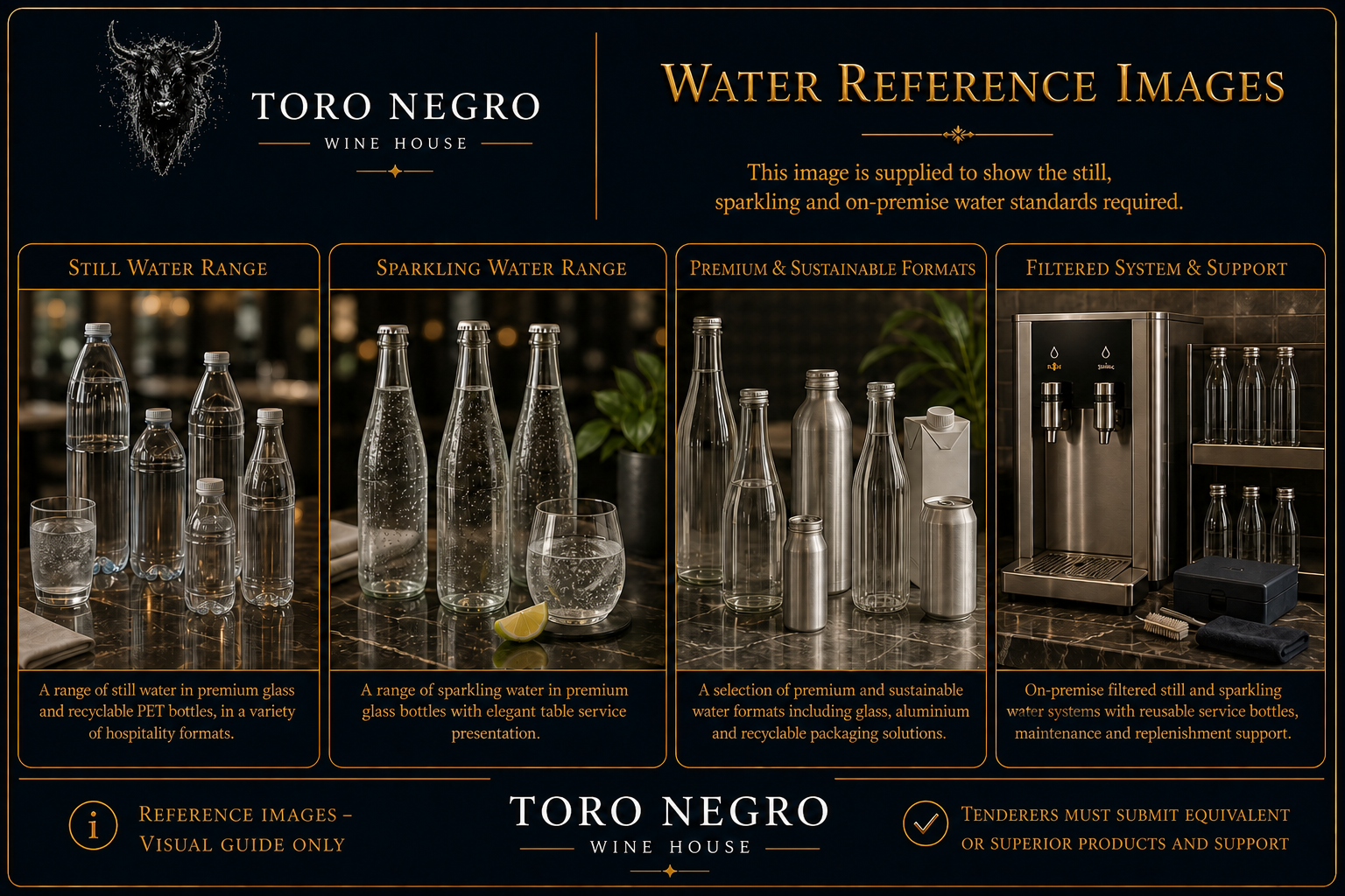 Water product reference preview