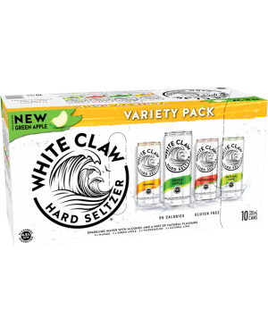 White Claw Hard Seltzer 10 × 330mL