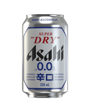 Asahi Super Dry 0.0 6 × 330mL