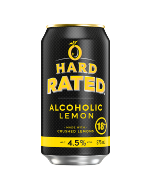 Hard Rated Alcoholic Lemon 24 × 375mL