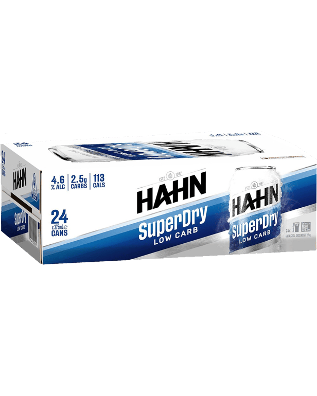 Hahn SuperDry case of 24 cans