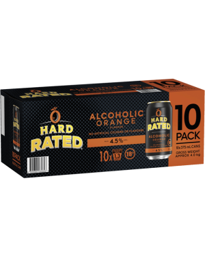 Hard Rated Orange 10 × 375mL