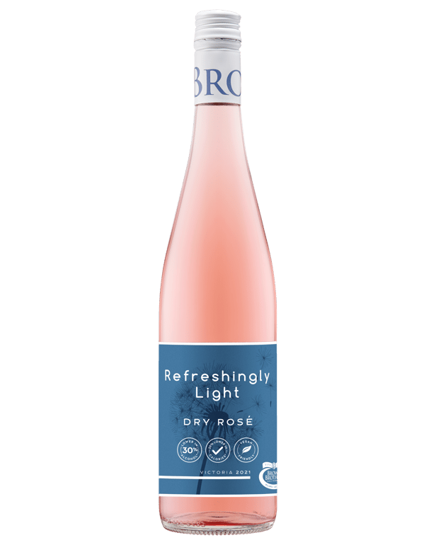 Brown Brothers Refreshingly Light Dry Rosé 750mL