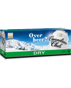 Canadian Club & Dry 10 × 375mL