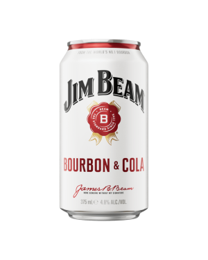 Jim Beam Bourbon & Cola 24 × 375mL