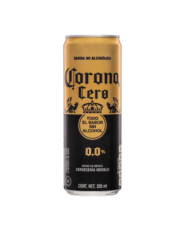 Corona Cero Non Alcoholic Beer Cans 355mL