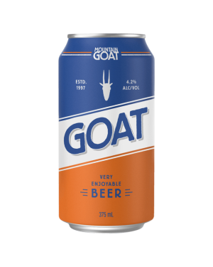 Mountain Goat Very Enjoyable Beer 24 × 375mL cans