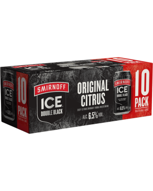 Smirnoff Double Black 10 pack
