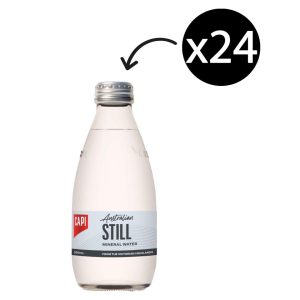 CAPI Still Mineral Water Glass Bottles 24 × 250mL