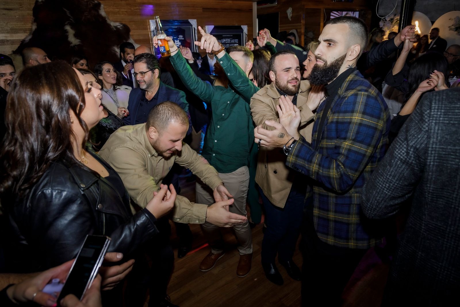 A lively dance floor at Toro Negro