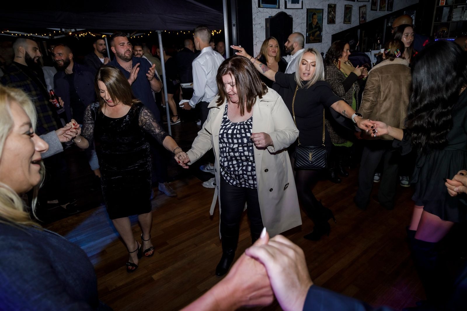 Guests dancing together at Toro Negro